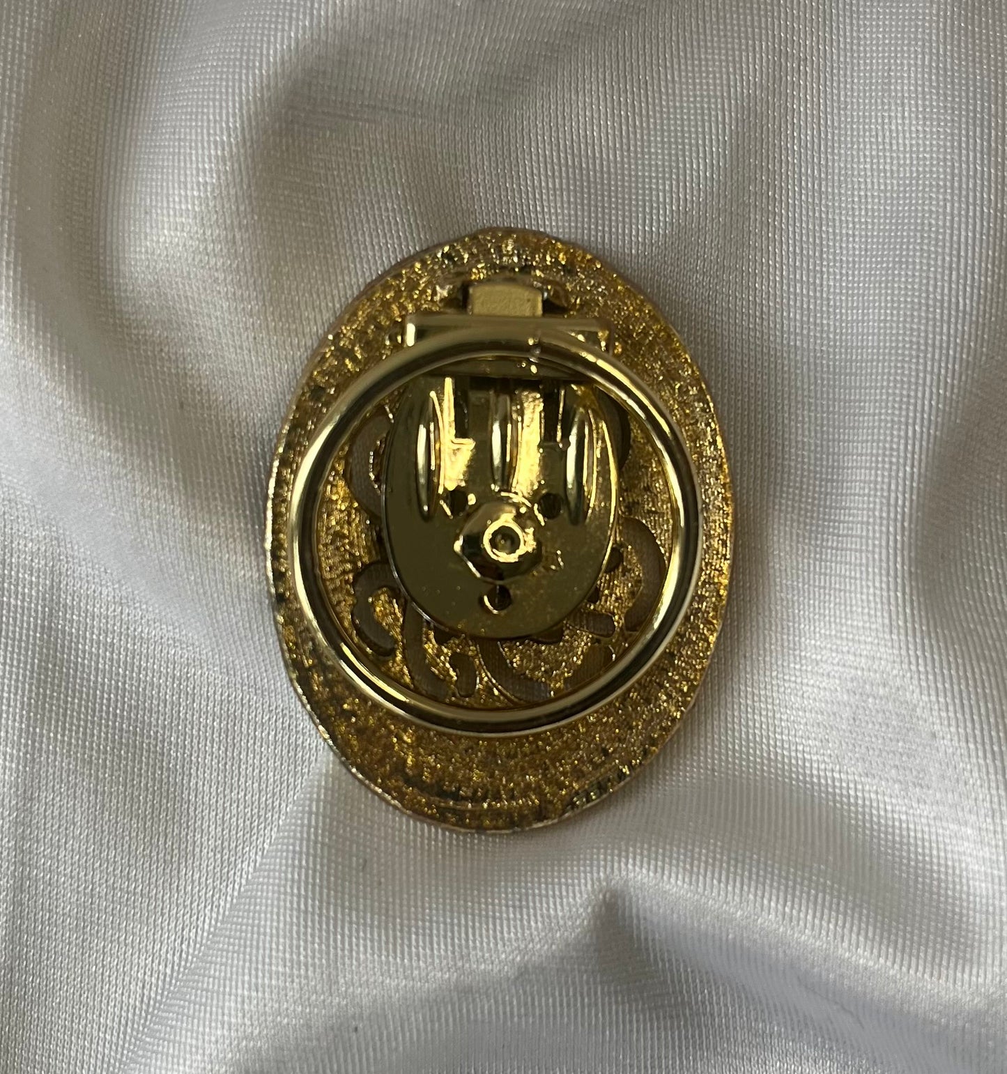 Vintage Gold-Tone Filigree Sweater/Scarf Clip
