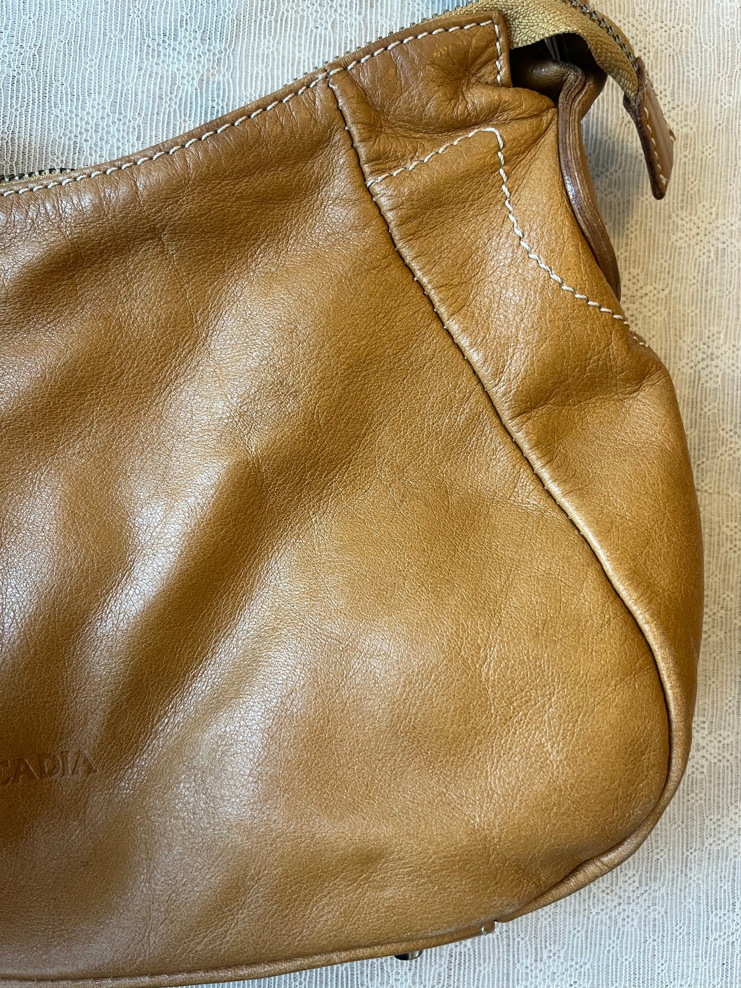 Arcadia Genuine Leather Shoulder Bag Made in Italy