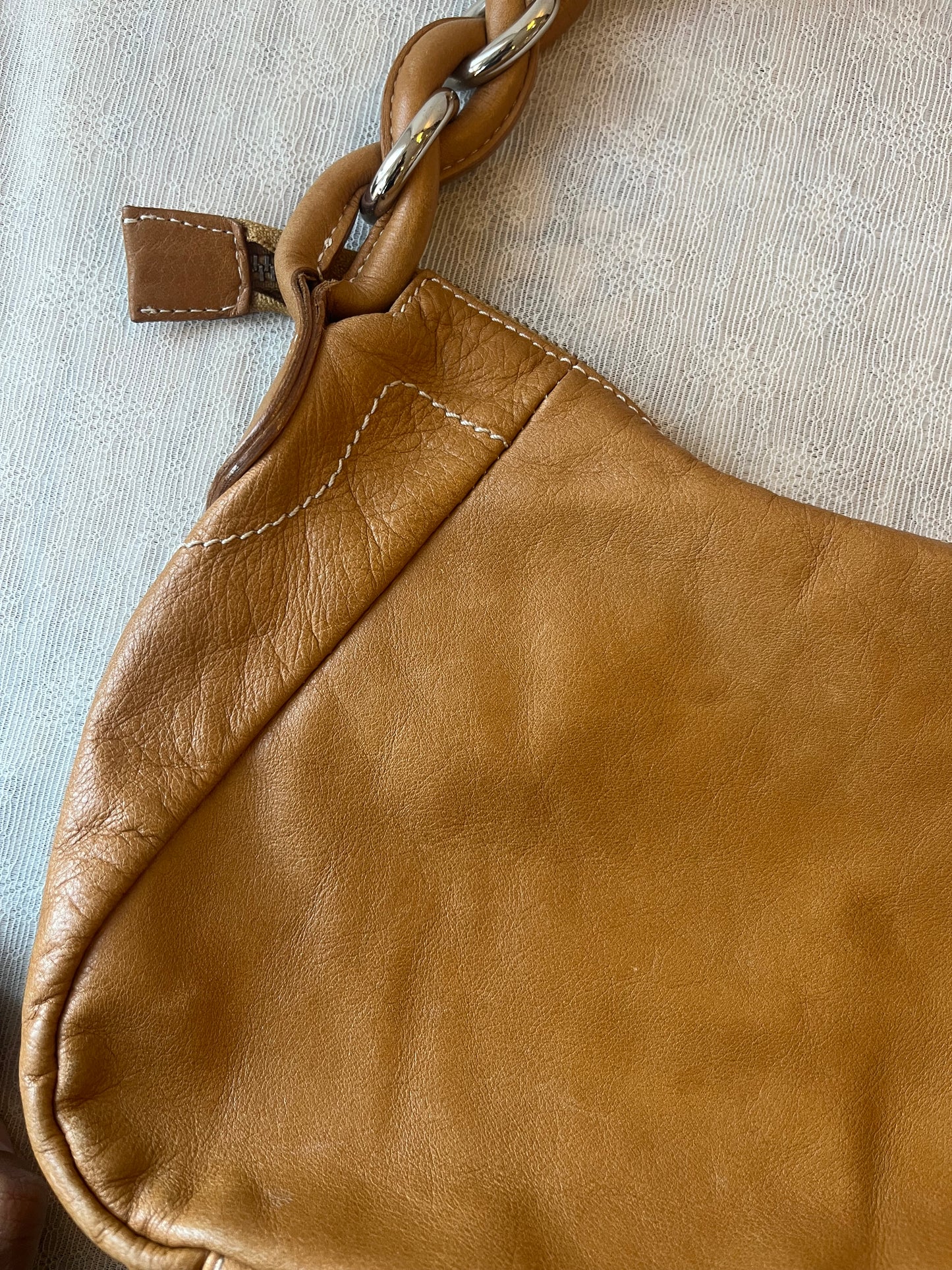 Arcadia Genuine Leather Shoulder Bag Made in Italy