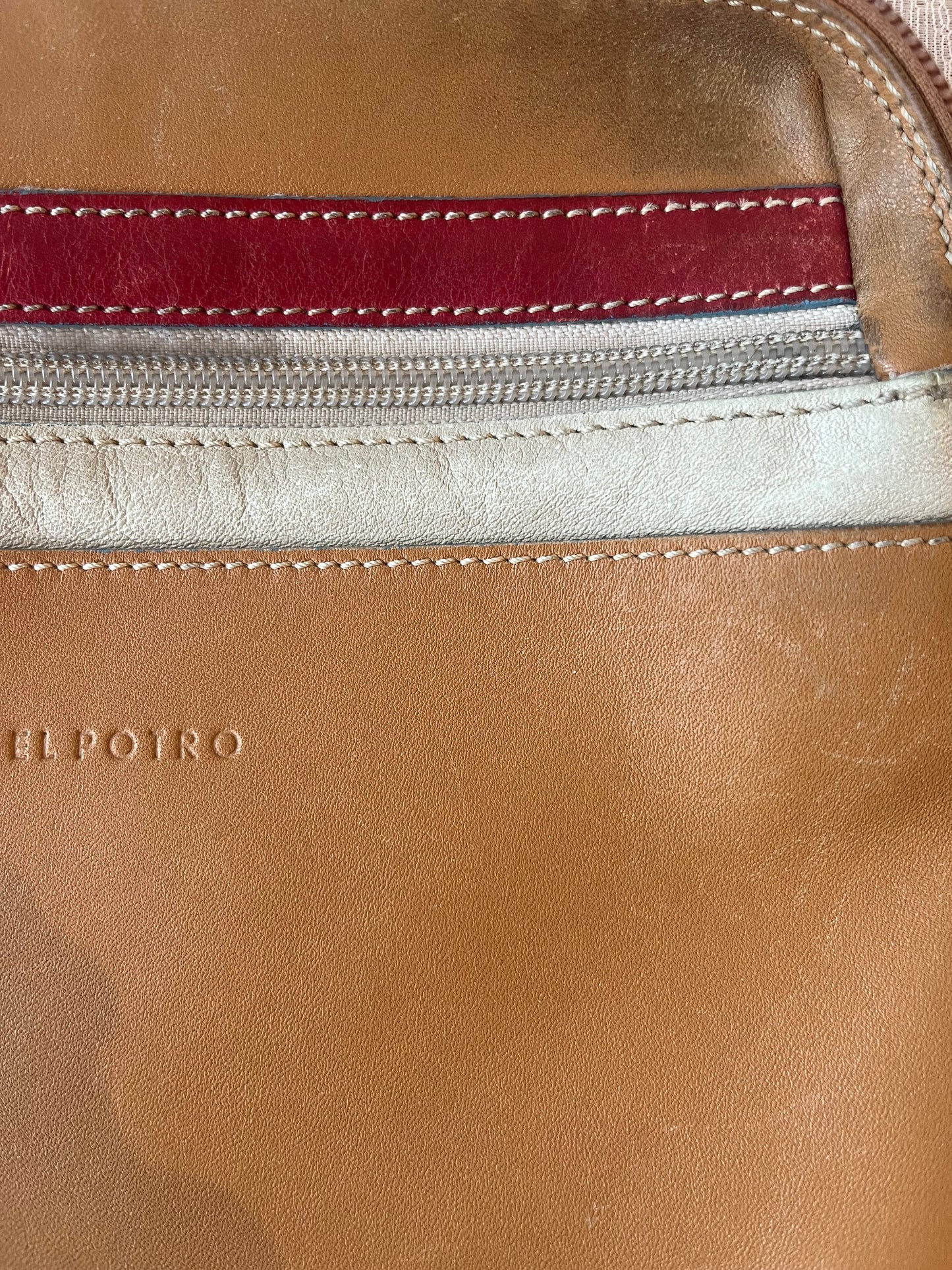 EL POTRO Leather Crossbody Bag Made in Spain