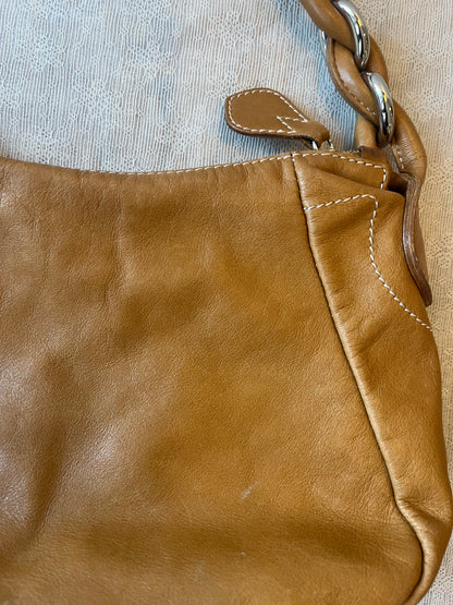 Arcadia Genuine Leather Shoulder Bag Made in Italy