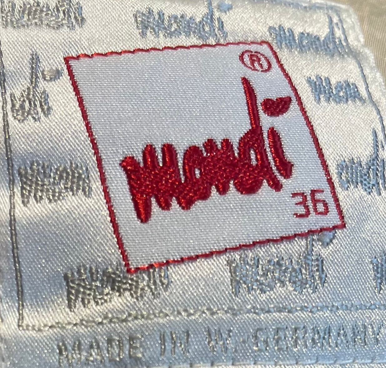 Vintage Mondi Linen Blend Blazer- West Germany
