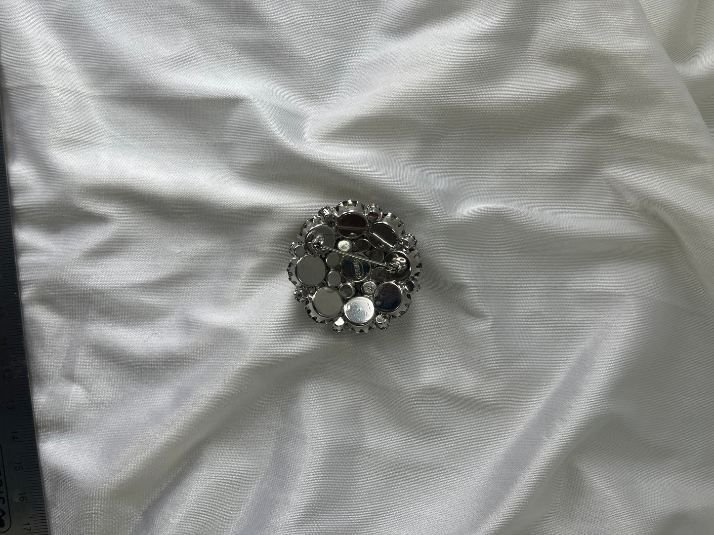 Mid-Century Weiss Rhinestone Brooch