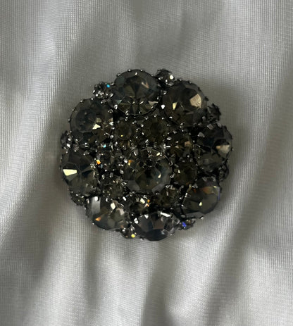 Mid-Century Weiss Rhinestone Brooch