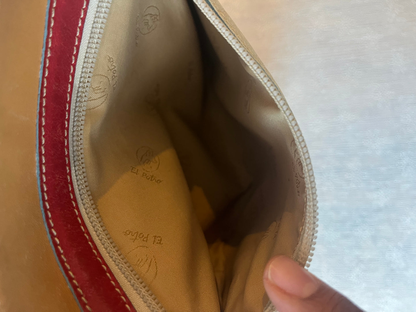 EL POTRO Leather Crossbody Bag Made in Spain