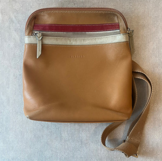 EL POTRO Leather Crossbody Bag Made in Spain