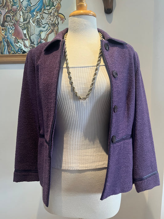 Raffinati Le Collezioni Wool Blend Blazer Size 4