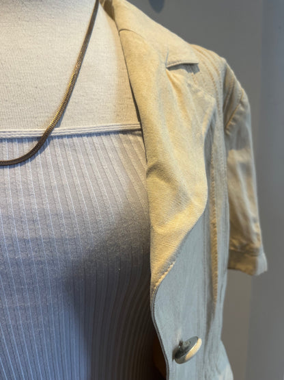 Vintage Mondi Linen Blend Blazer- West Germany