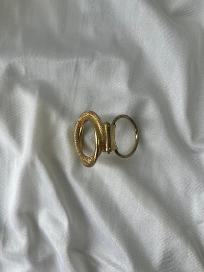 Vintage Gold-Tone Sweater / Scarf Clip