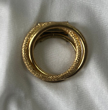 Vintage Gold-Tone Sweater / Scarf Clip