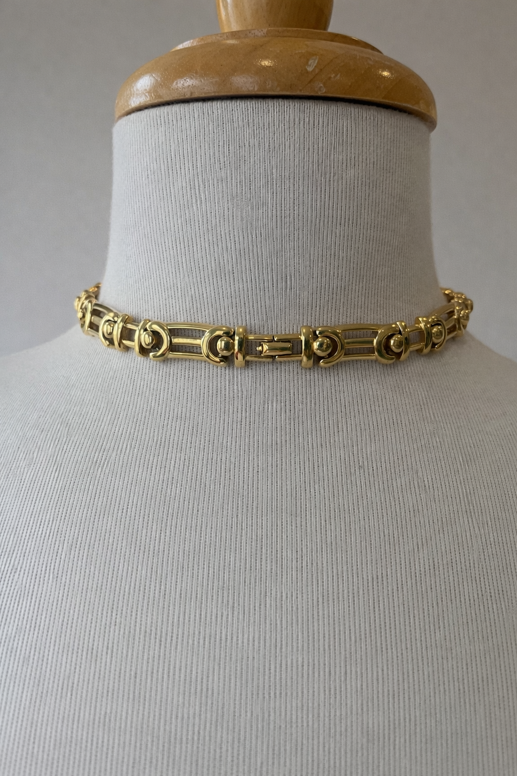 Vintage Nina Ricci Gold-Tone Statement Necklace