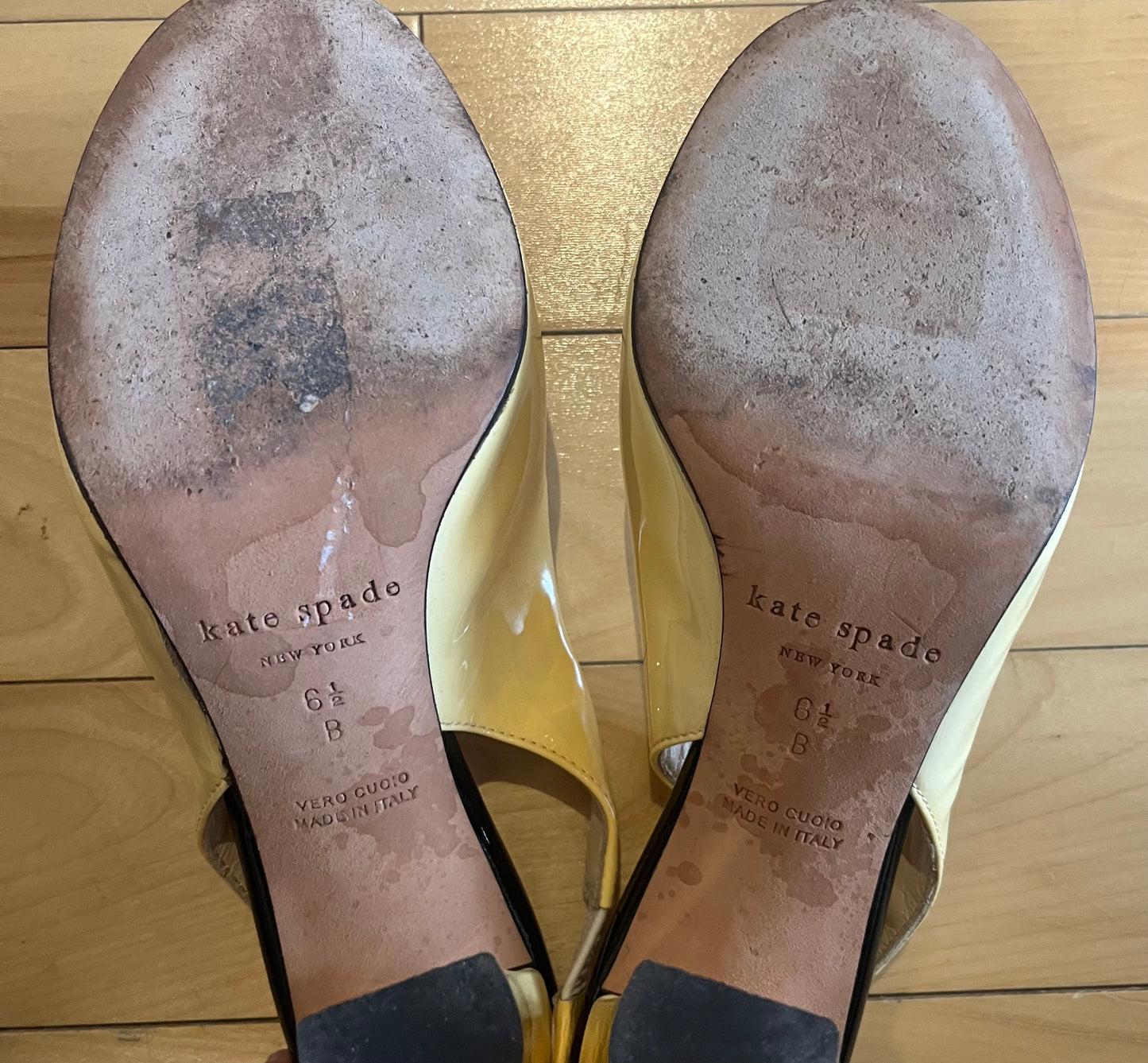 Kate Spade Patent Slingback Heels
