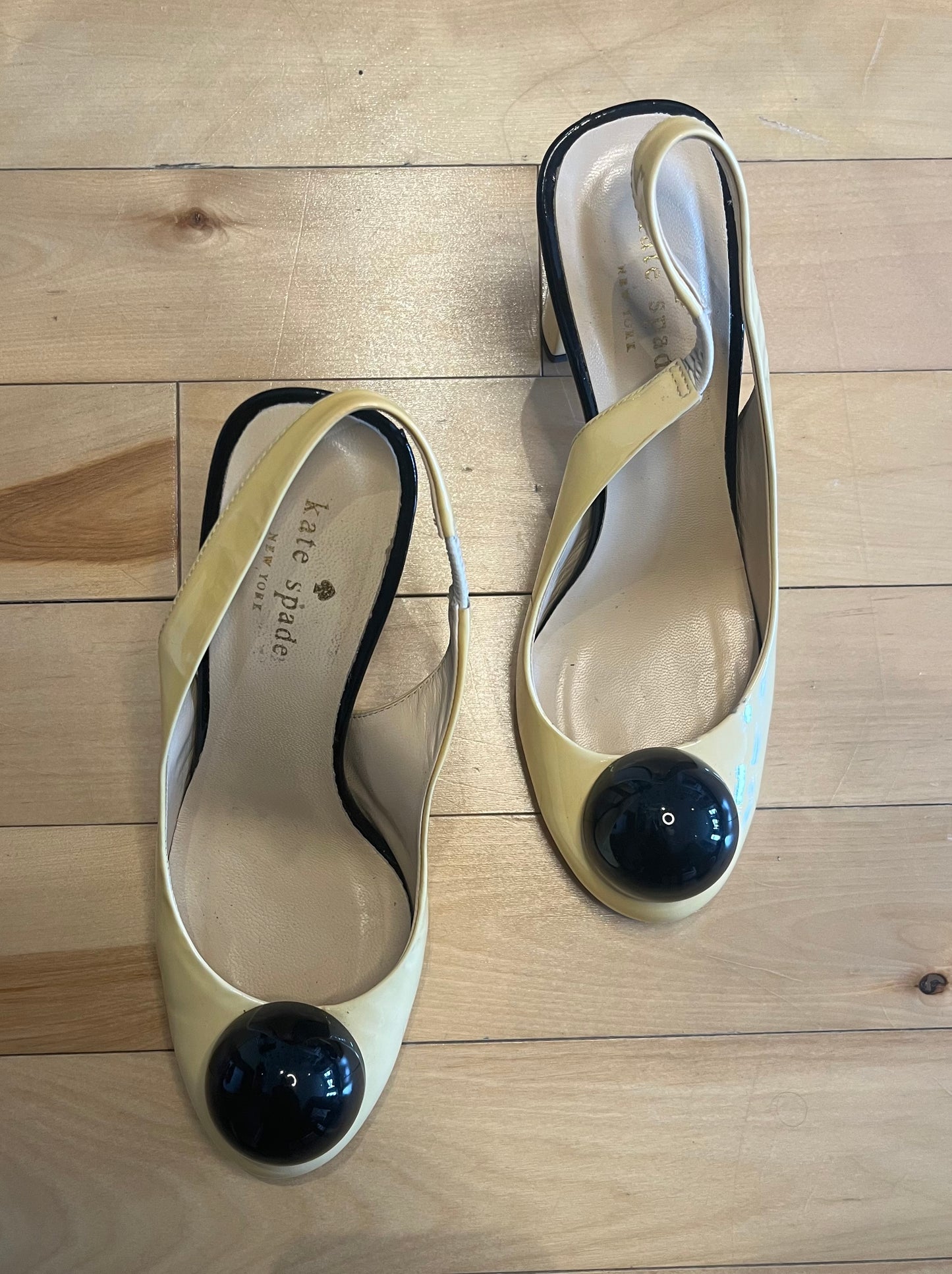 Kate Spade Patent Slingback Heels