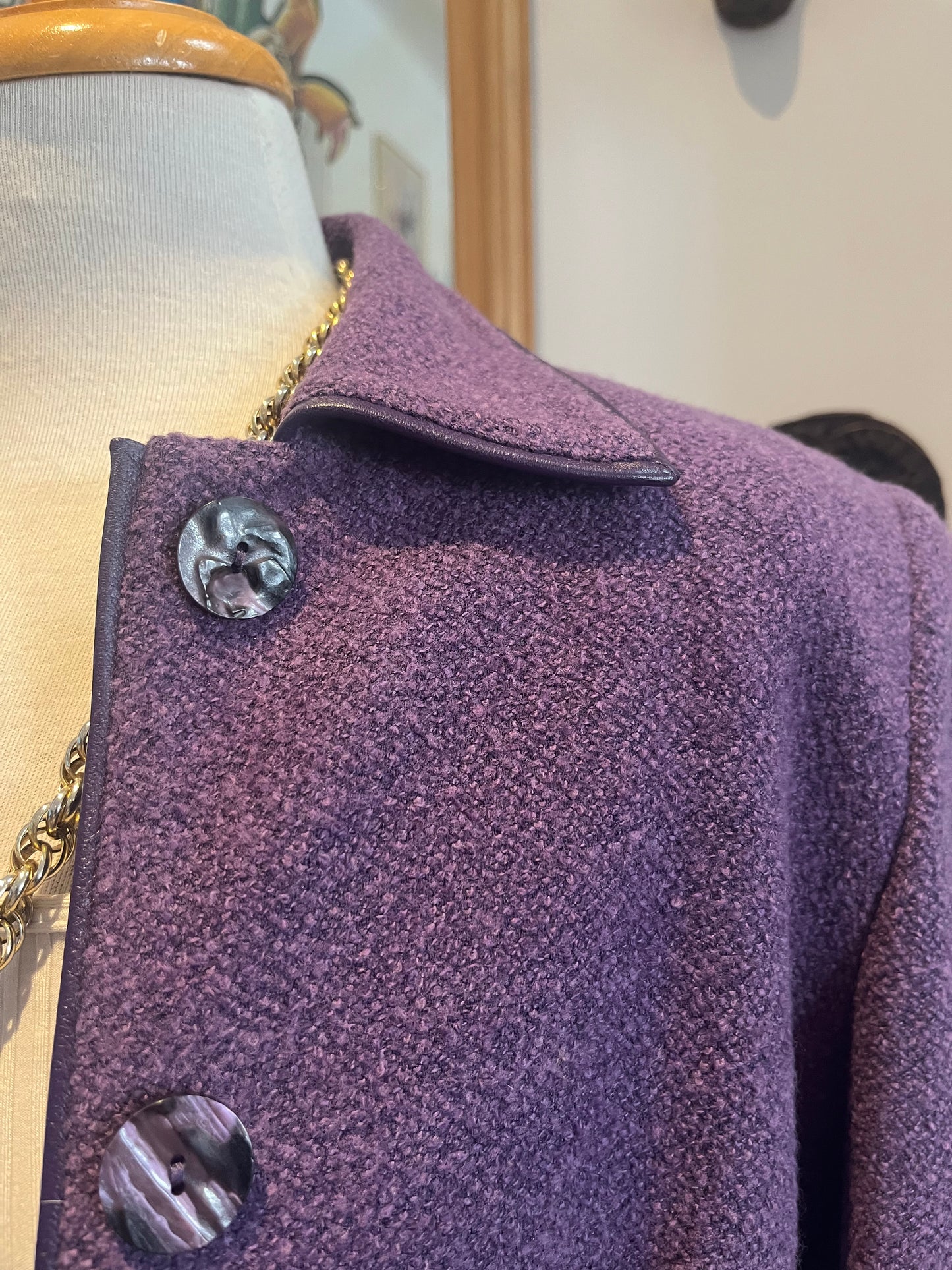 Raffinati Le Collezioni Wool Blend Blazer Size 4