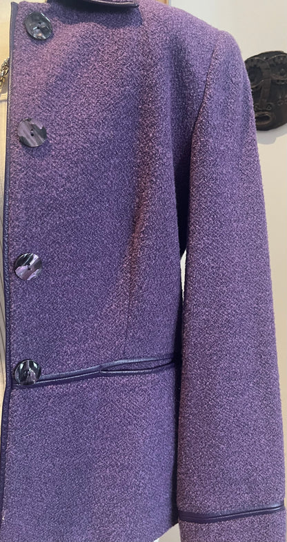Raffinati Le Collezioni Wool Blend Blazer Size 4