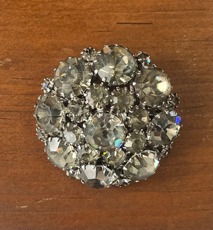 Mid-Century Weiss Rhinestone Brooch