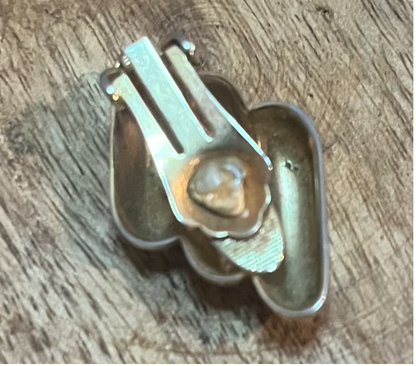 Vintage Christian Dior Gold-Tone Clip-On Earrings