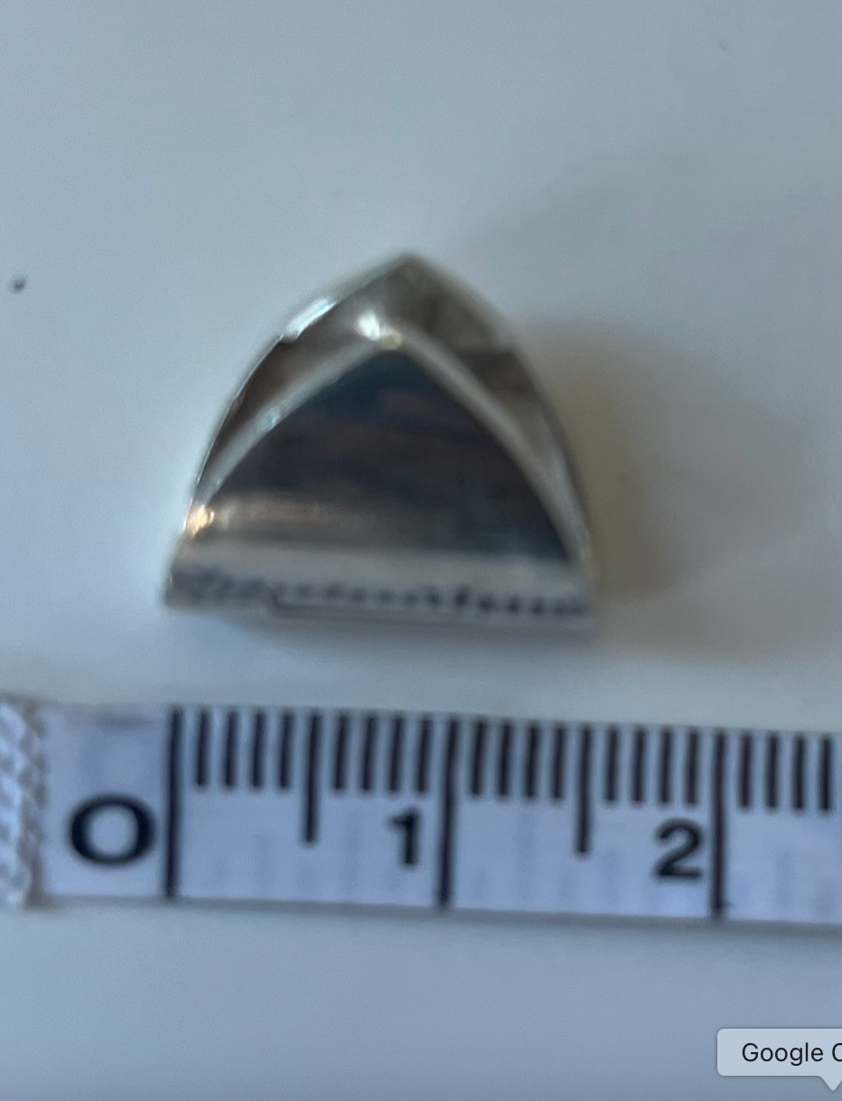 Minimalist Modernist Silver Earrings