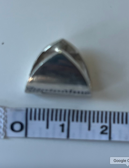 Minimalist Modernist Silver Earrings