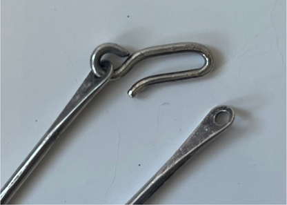 Vintage Nina Ricci Silver Tone Necklace