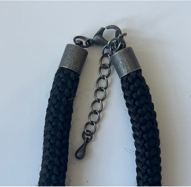 Vintage Avant Garde Necklace Featuring Oversized Shell Pendant